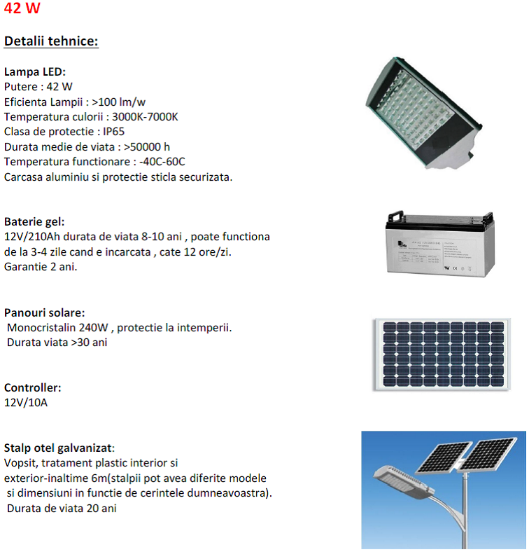 stalp-solar-stradal-pret-oferta